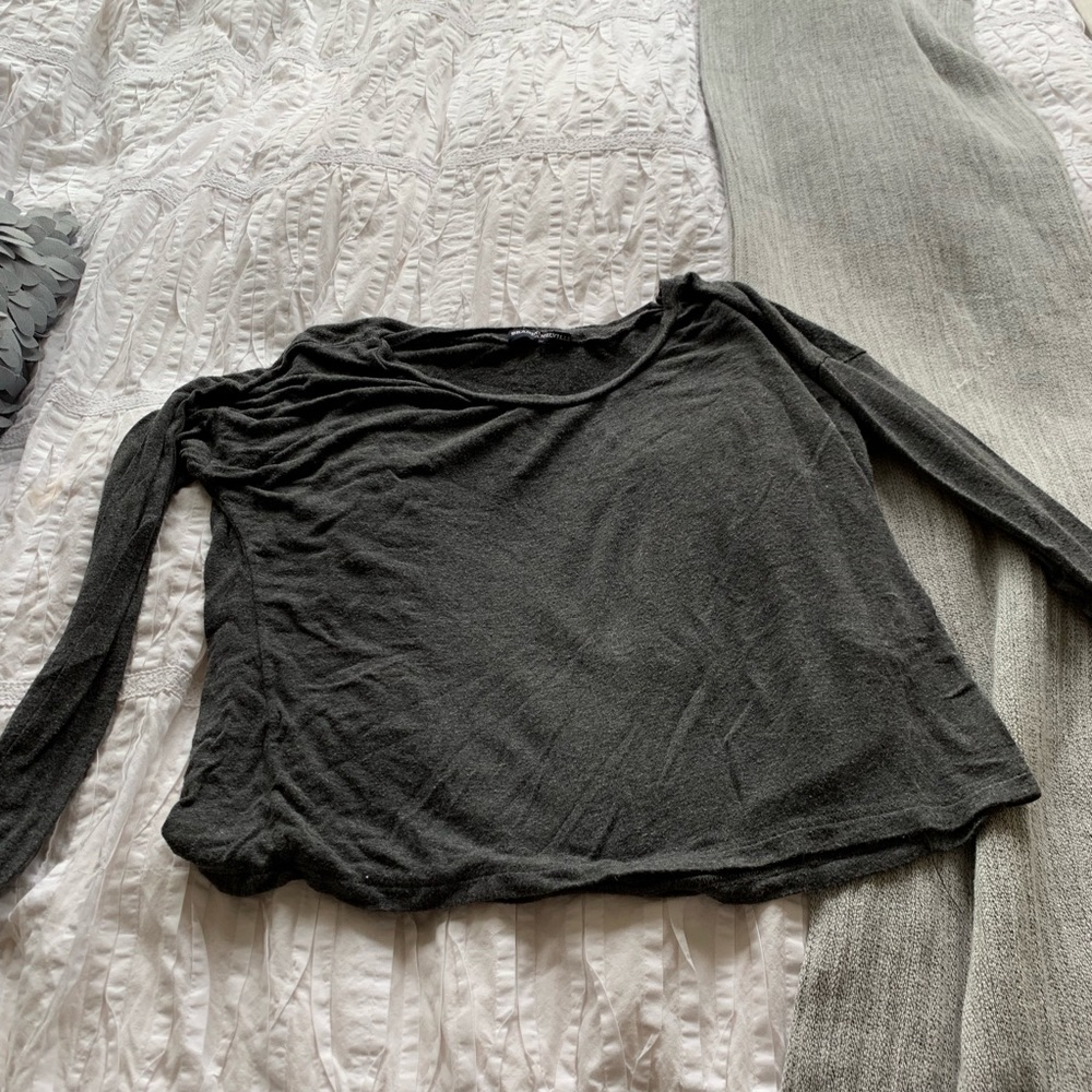 Brandy Melville grey long sleeve